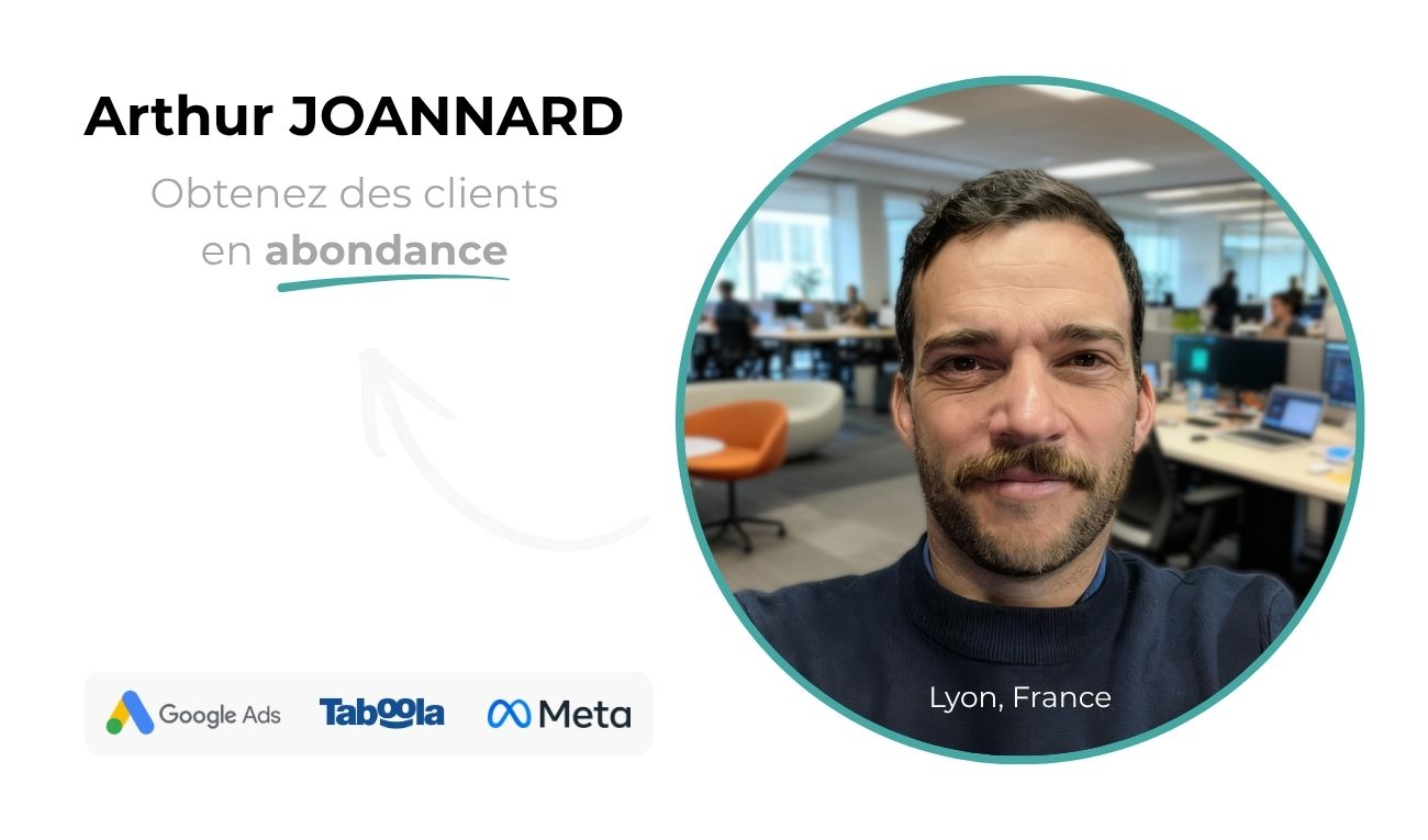 Arthur Joannard, fondateur de l'Atelier du lead